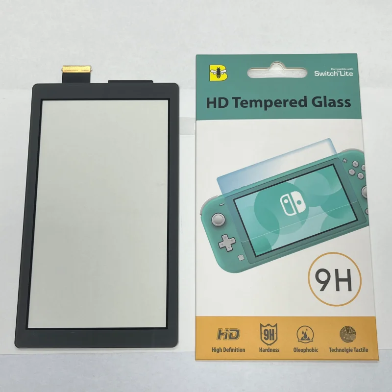 สําหรับ NS Lite LCD Touch Screen Part 0.26 มม.กระจกนิรภัยป้องกันหน้าจอสําหรับ Nintendo SWITCH Lite หน้าจอ LCD ป้องกัน 9H