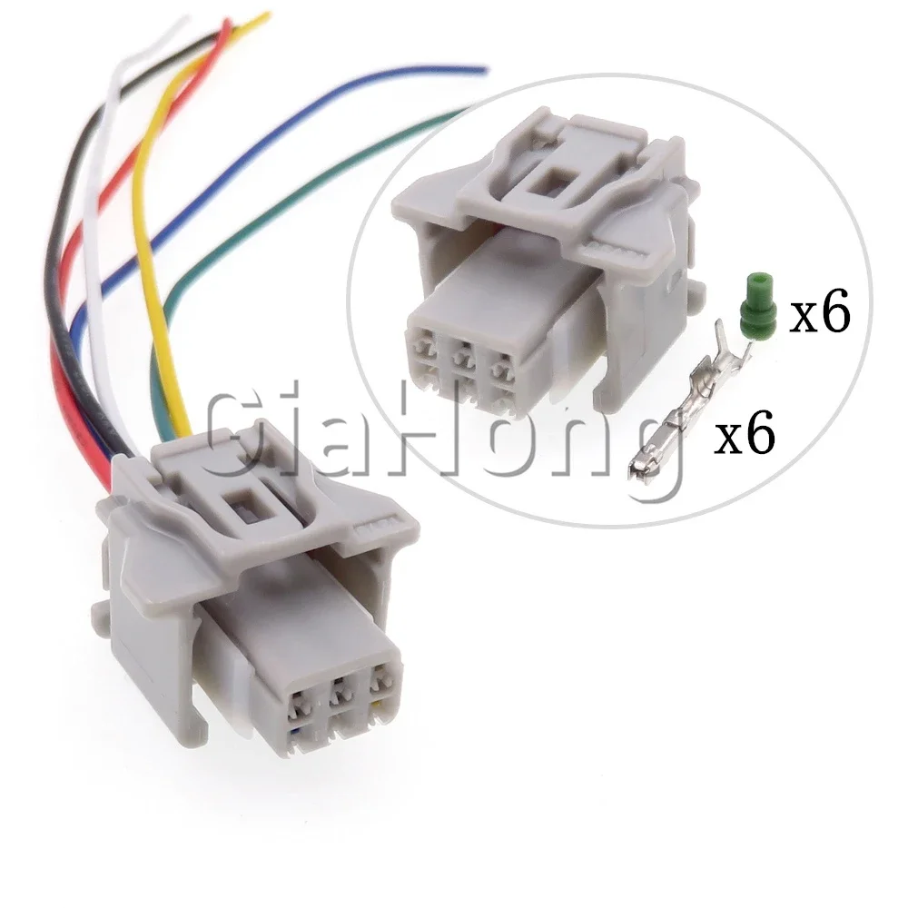 

Комплект из 6-контактных разъемов для радарного датчика AC Assembly Astern 6188-5404, 6189-7065, 90980-12790, автомобильный клеммный разъем с кабелем для Toyota