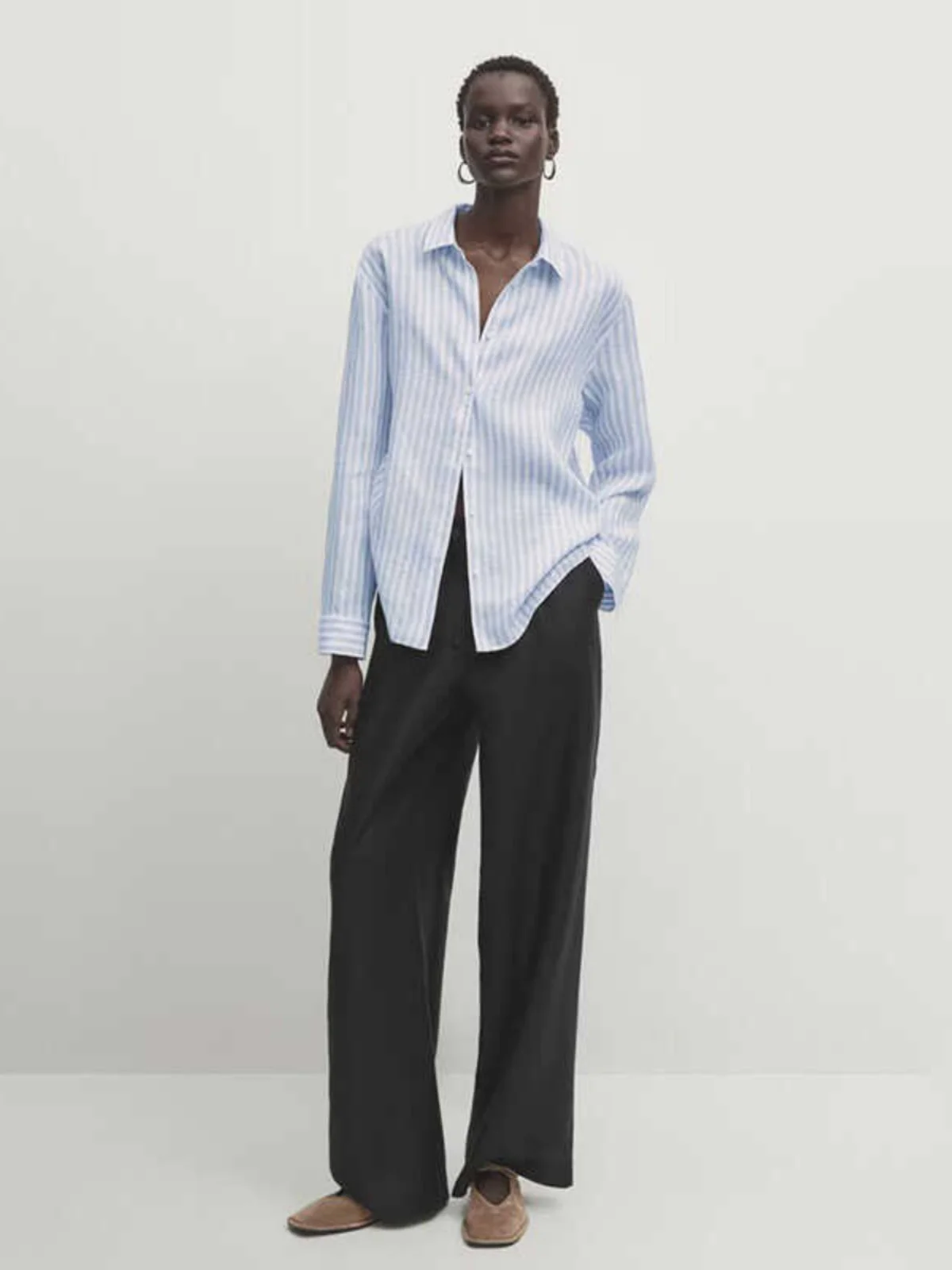 

Новые летние женские брюки из хлопка и льна с широкими штанинами, драпированные, простые, повседневные, для деловых поездок и работы, длинные брюки