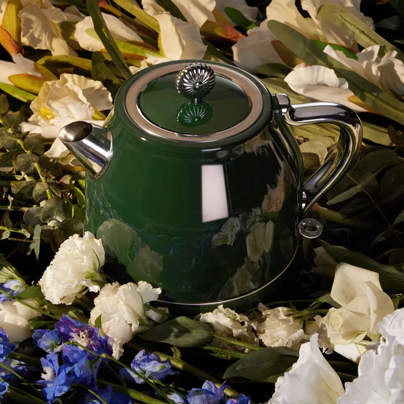 1500ML Electric Kettle 220V Water Boiling Kettle Pot Green/White Color Available Fast Heating Stainless Steel Inner