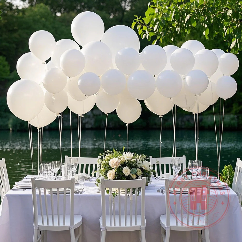 

5/10/12/18/36inch Pink White Round Balloons Macaron Pastel Baloes air Baby Shower Photography Decoration Toys Anniversary Ballon