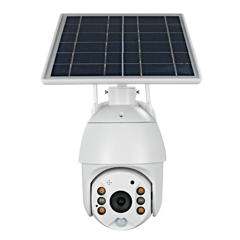 

Outdoor 4G remote high definition ball machine, wireless WIFI surveillance camera, full color night vision solar camera