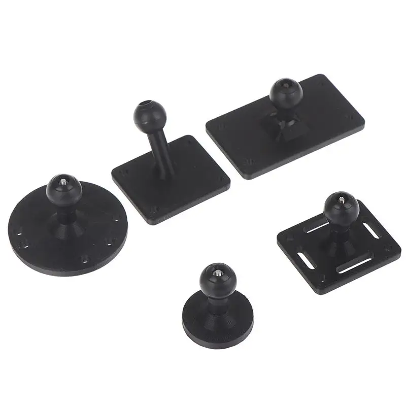 1Pc 17mm Ball Mount Adapter to Ball Joint/Square Mounting Base for Ram Mount Garmin Zumo Phone GPS Holder Mount Accessories