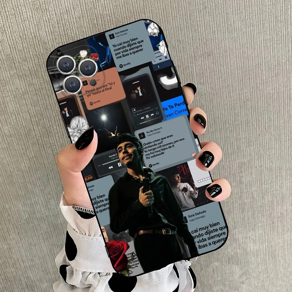 Ivan Cornejo Singer Phone Case For iPhone 15,14,13,12,11,Plus,Pro Max,XS,X,XR,SE,Mini,8,7 Soft Silicone Black Cover - AliExpress 202192403 Ivan Cornejo Singer Phone Case For iPhone 15,14,13,12,11,Plus,Pro Max,XS,X,XR,SE,Mini,8,7 Soft Silicone Black Cover - AliExpress 202192403