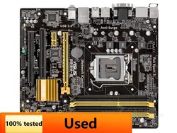 ASUS B85M-E Desktop Motherboard B85 LGA1150 i3 i5 i7 DDR3 32G ATX Used