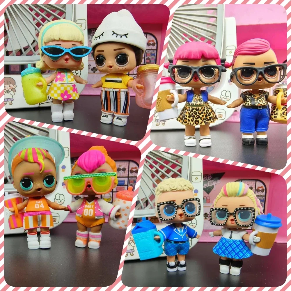 Куклы LOL парные человеческие куклы Набор Включает куклу одежду и аксессуары для девочек DIY коллекционные игрушки детские подарки