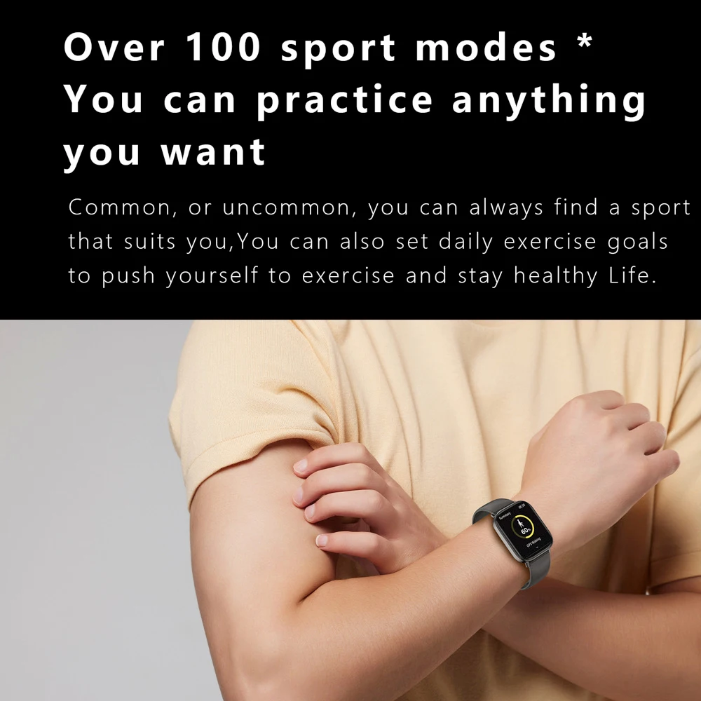 Mannen Smart Horloge 2.01 "HD Scherm Blue Tooth Oproep Smartwatch 24-uurs Hartslag Slaap Monitor Sport Fitness Waterdichte muziek