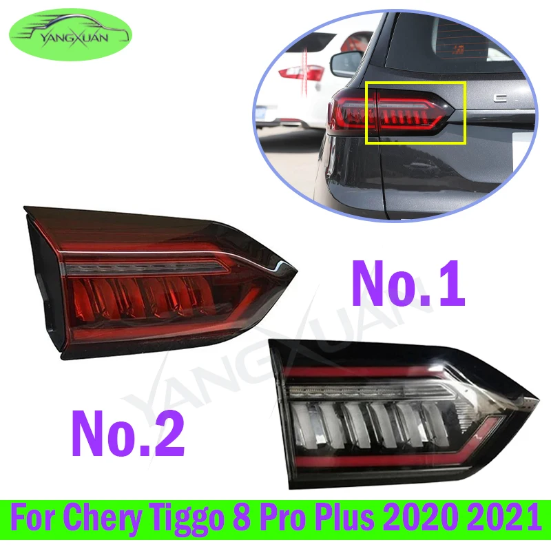 Inner Rear Bumper Tail Light Tail Lamp Taillight Taillamp For Chery Tiggo 8 Pro Plus 2020 2021 Brake Light Turn Light Stop Lamp