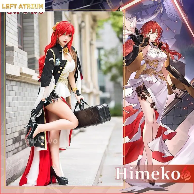 

IN STOCK UWOWO Himeko Cosplay Honkai Star Rail Cosplay Himeko Costume スターレイル Cosplay Outfit Halloween Costumes Women Dress