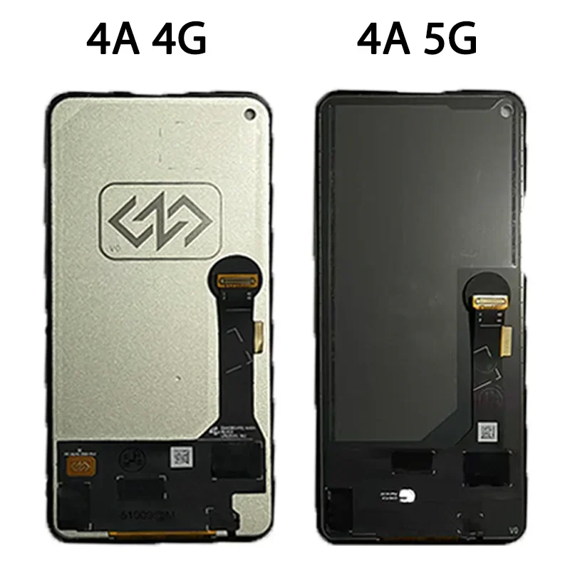 Ekran TFT wysokiej jakości do Google Pixel 4A 4G 5G G025J, GA02099, GD1YQ G025I, wyświetlacz dotykowy, panel dotykowy, digitizer, kompletny zestaw. — zdjęcie produktu 4