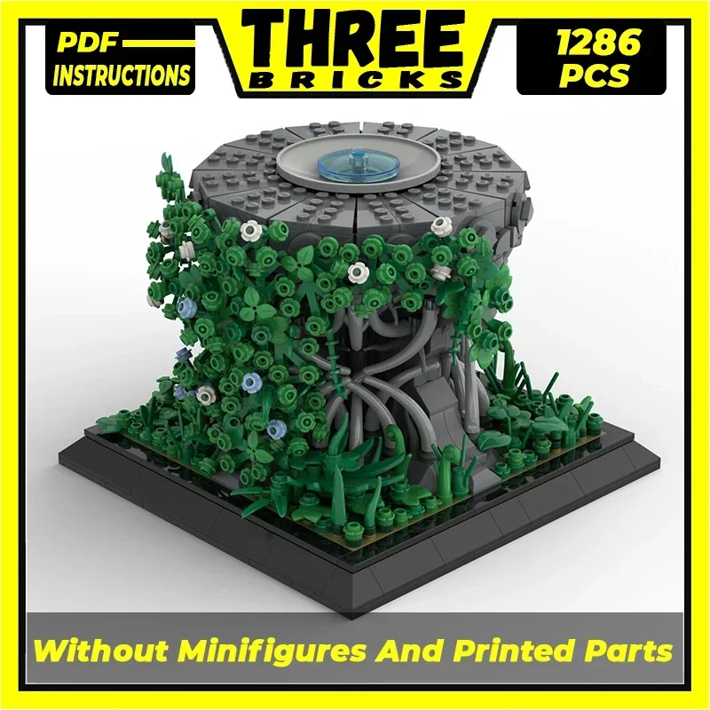 Rings Movie Model Moc Building Bricks Mirror of Galadrieler Technology Modular Blocks Gifts Christmas Toys DIY Sets Assembly