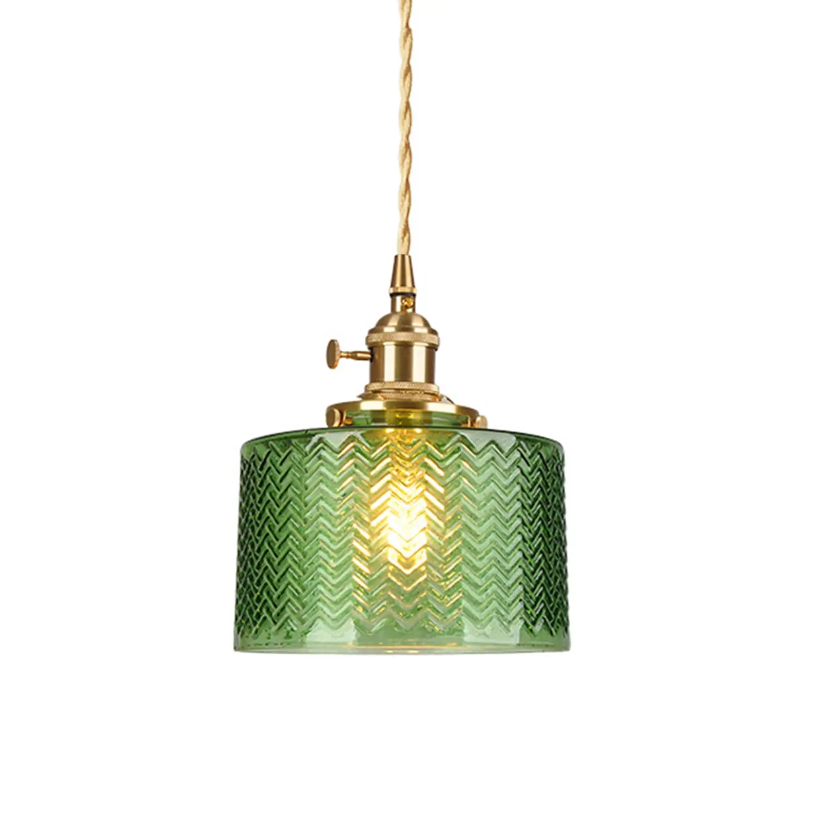 Glass Pendant Lamp Kitchen Table Chandelier E27 Brass Ceiling Pendant Lamp Dining Table Light Living Room Bedside Room Decor