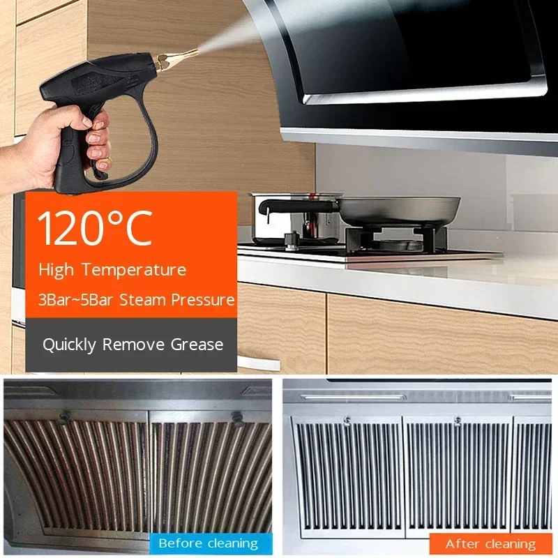 110V/220V Steam Machine Air Conditioner Cleaning Machine Kitchen Hood High Temperature Steam Cleaner