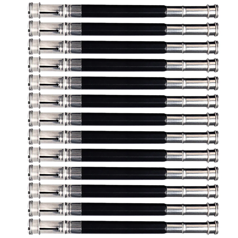 

13 Pcs Pencil Lengthener Charcoal Extender Dual Tip Drawing Metal Extension Tool Automatic