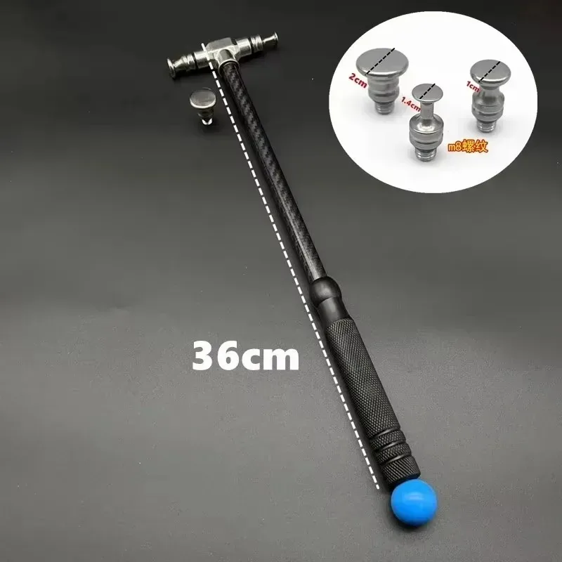 جديد سيارة دنت الجسم إصلاح قرع التسوية المطرقة استبدال Traceless أداة إصلاحRea ألياف الكربون الفولاذ المقاوم للصدأ #6