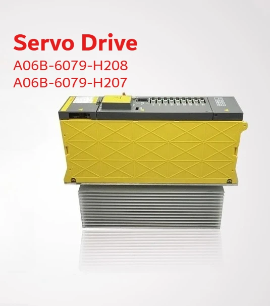 

Б/у A06B-6079-H208 A06B-6079-H207 для сервопривода FANUC A06B-6079-H208 Сервоусилитель