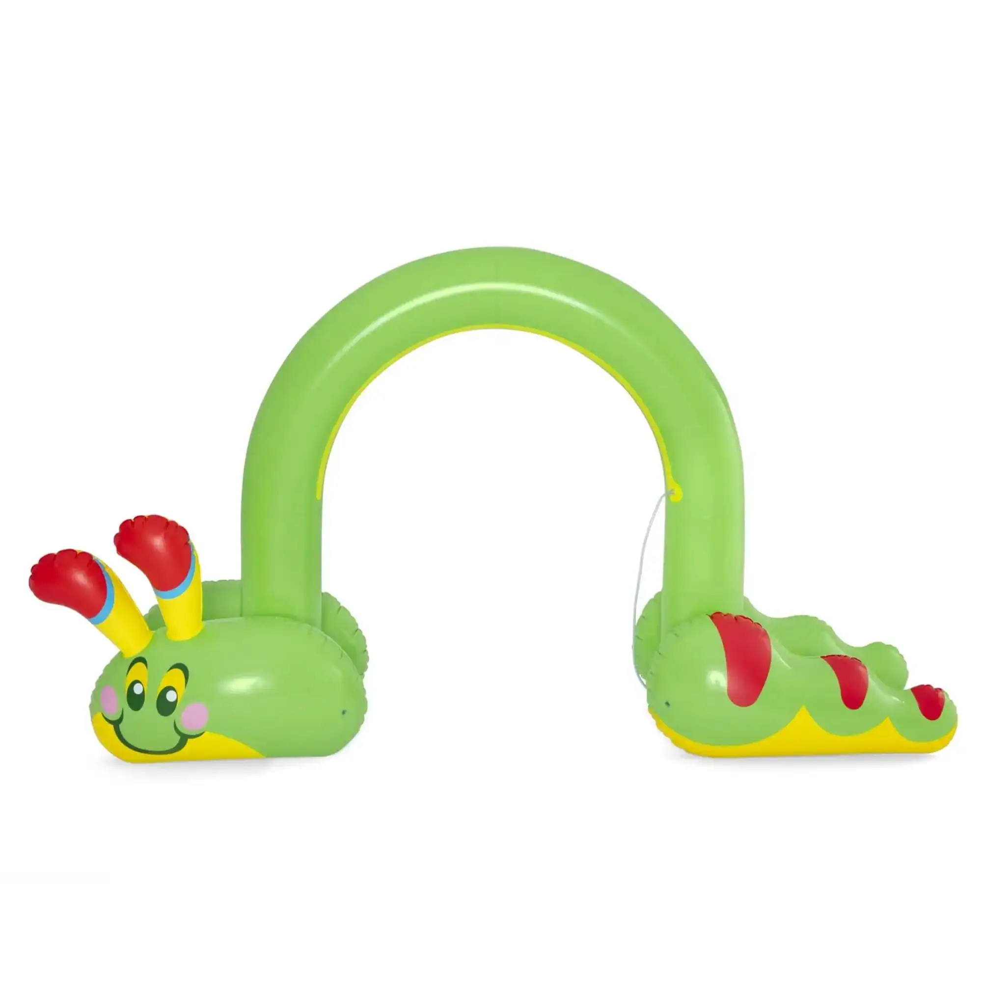 

Jumbo Green Caterpillar Inflatable Outside Water Sprinkler Arch