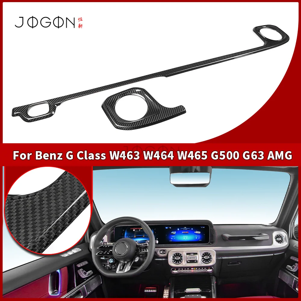 

Предварительный сухой карбон для Benz G Class W464 G550 G63 AMG 2019-2024, внутренняя отделка вентиляционного отверстия приборной панели