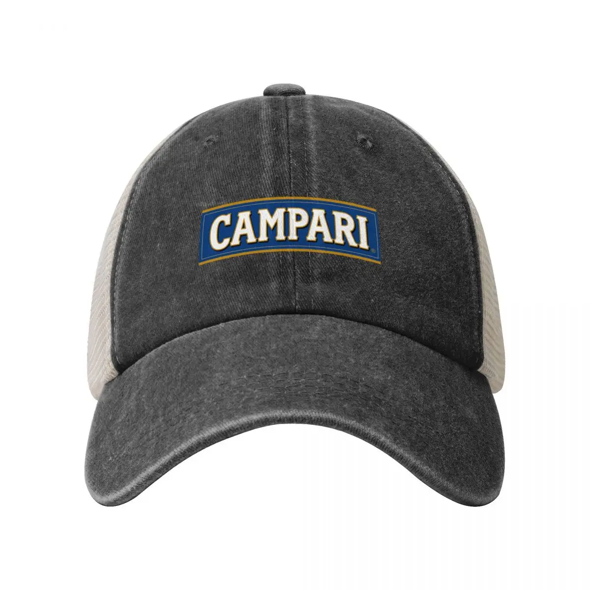 Campari Shirt Cowboy Mesh Baseball Cap Fluffy Hat Custom Cap Sports Cap Sun Hats For Women Men's