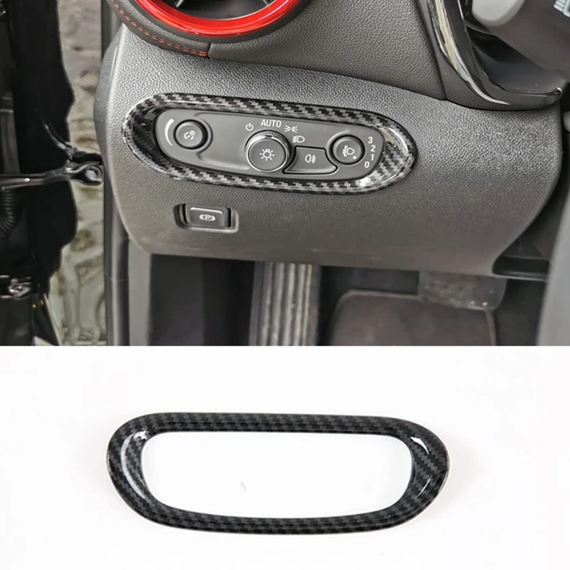 

Кнопка переключателя фары, декоративная накладка на ручку для Chevrolet Blazer 2020-2022 LHD, аксессуары из углеродного волокна