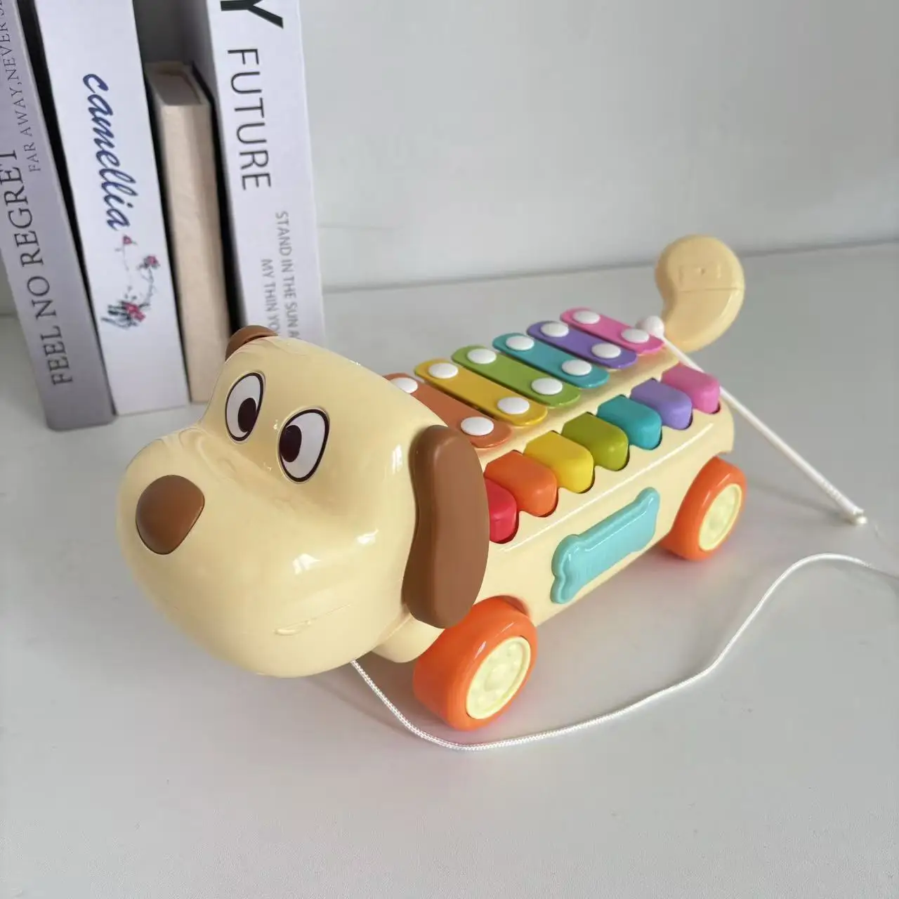 Musical Toy Educational Eight Tone Motor Skills Colorful Learning Toy Piano Toy for Toddlers Boy Girls Kids 3+ Birthday Gift