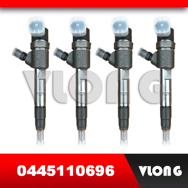 

Durable High Quality Genuine New Excavator Common Rail Diesel Fuel Injector Assembly For FAW ISUZU 0445110696 0 445 110 696