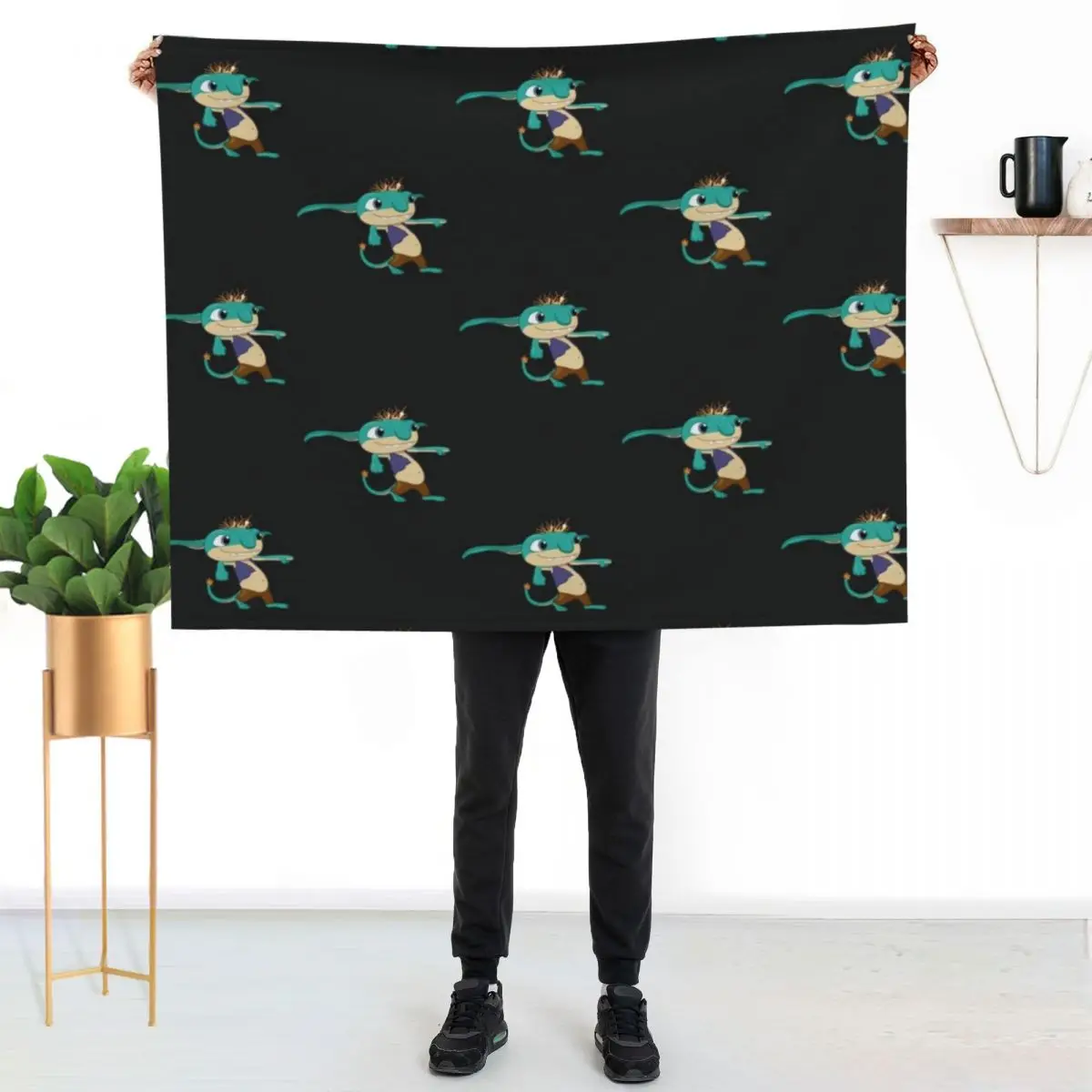 

Youth Online 100% Wallykazam Bobgoblin Throw Blanket Modern Design Soft Blanket for Home Decor