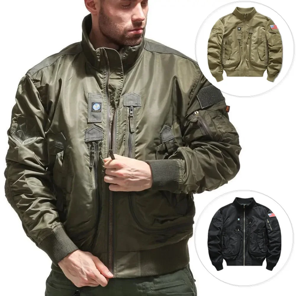 

Men's Casual Windbreaker Jackets Man Waterproof Outdoor Soft Shell Tactical Waterproof Camping Hiking Camouflage Hunting Jacket