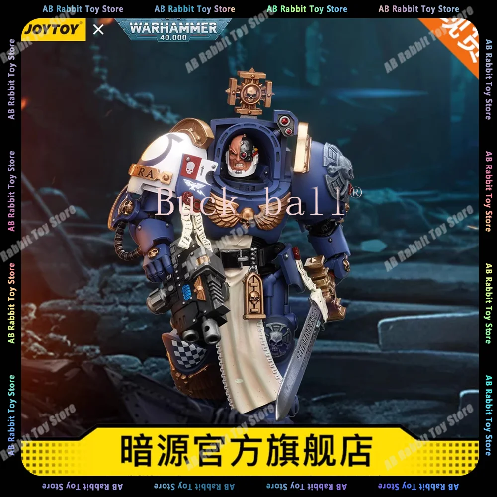 

1/18 40k Joy Toy Figures Ultramarines Anime Figure Captain In Terminator Armour Figurine Pvc Statue Model Collection Ornament
