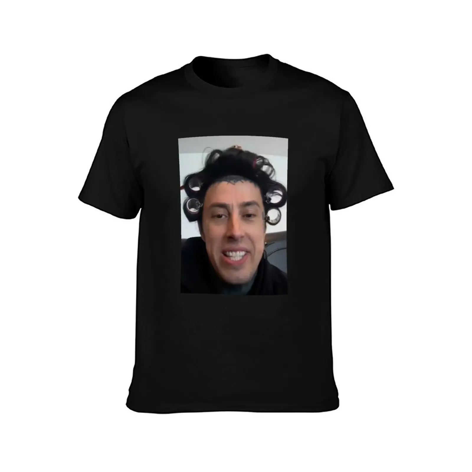 Ronnie Radke Hair Rollers T-Shirt Comfortable Work Wear Tee T-Shirt