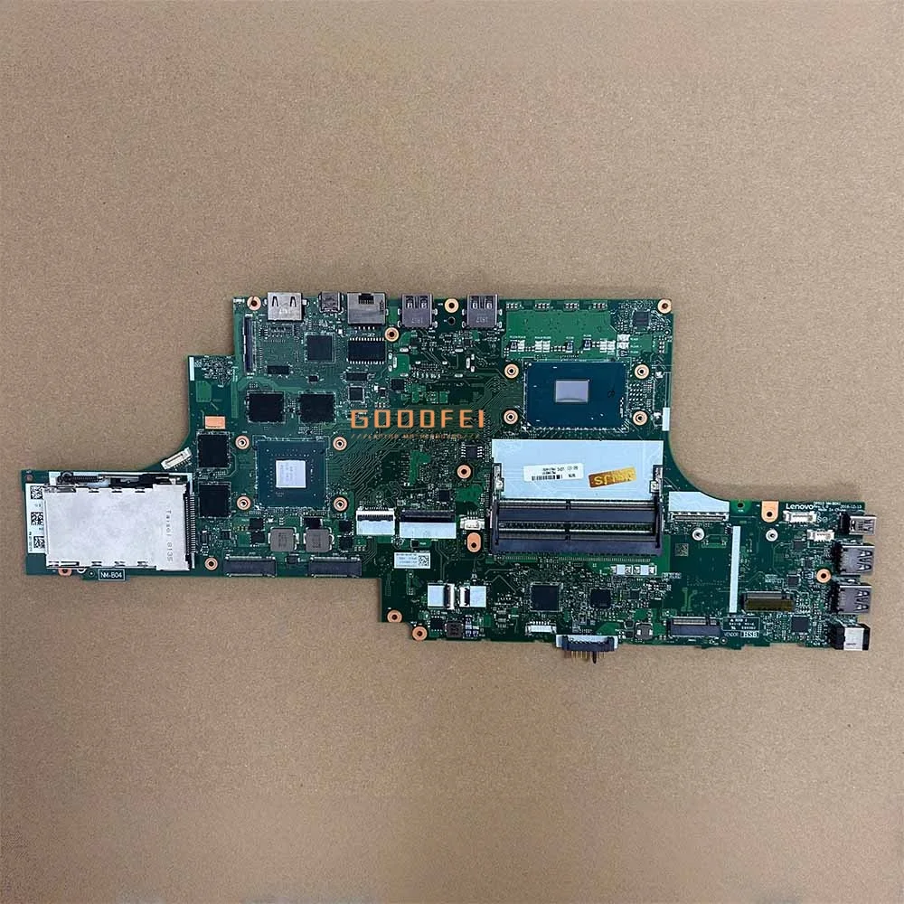 

NM-B041 I7-7820HQ M1200 4G Laptop Motherboard Notebook Mainboard Accessories ThinkPad P51 For Lenovo 100% test OK 01AV361
