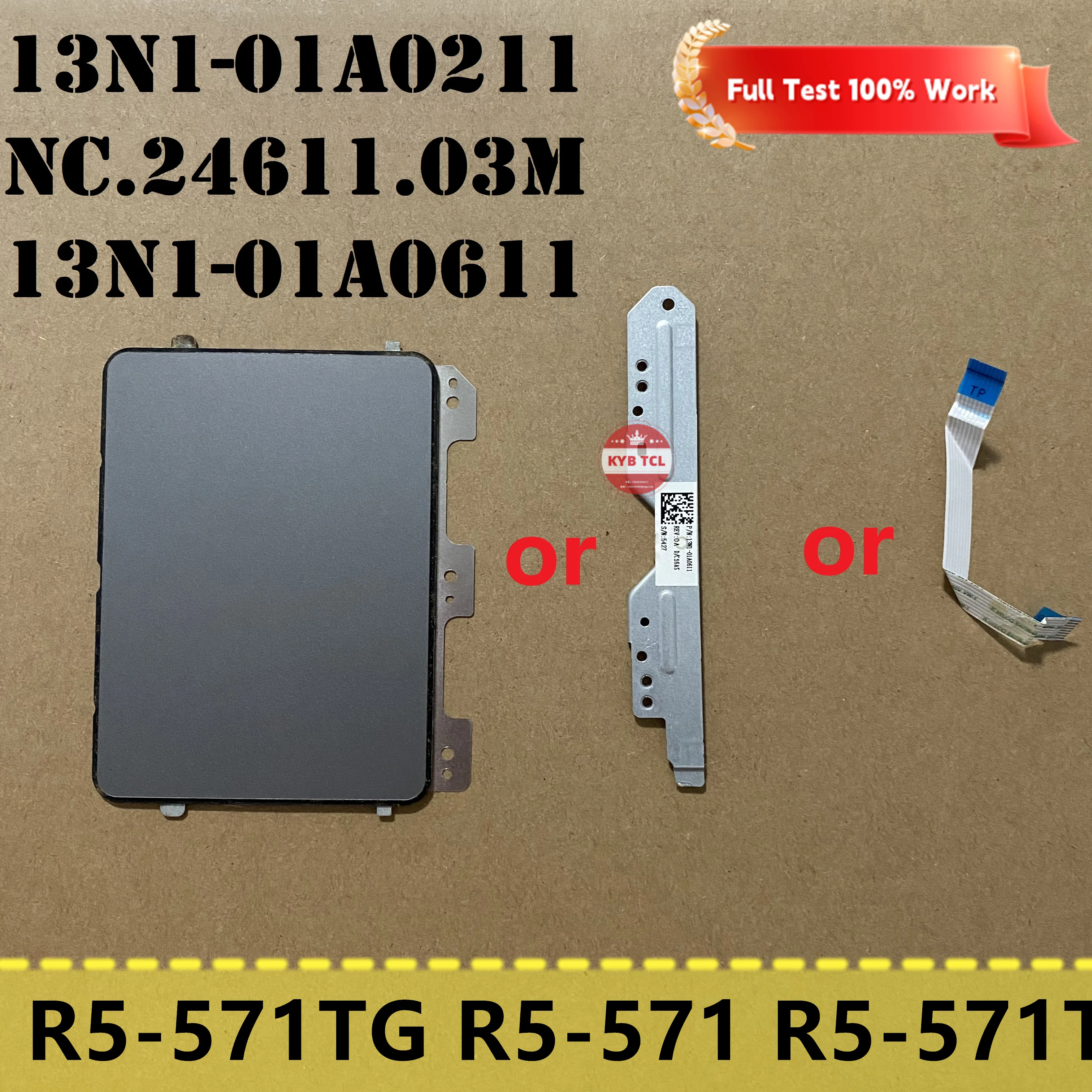 Laptop Touchpad or Cable or Support Bracket For Acer Aspire R15 R5-571TG R5-571 R5-571T 13N1-01A0211 NC.24611.03M 13N1-01A0611