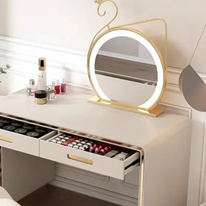 Vanity Standing Computer Desks Study Corner Study White Computer Desks Adjustable Makeup Scrivania Angolare Home Decorations