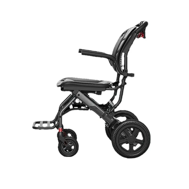 

Wheelchair trolley folding light for the elderly small portable travel scooter paralyzed trolley for the elderly