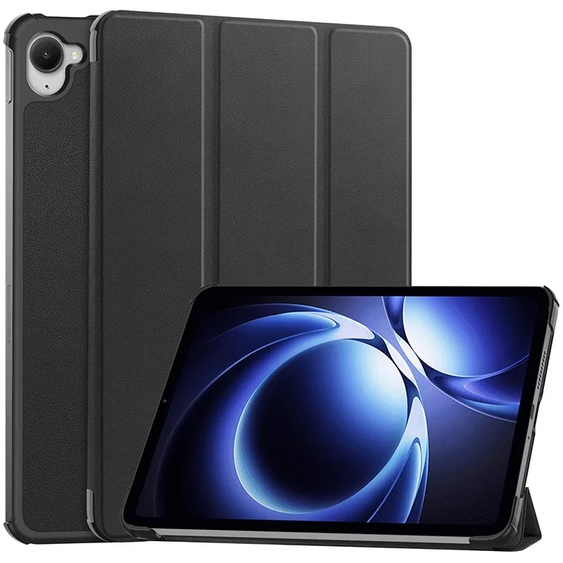 

For Xiaomi Redmi K Pad 2025 Case 8.8 inch PU Leather Tri-Folding Flip Stand Tablet Cover Funda for Redmi K Pad 8.8" Tablet Cover