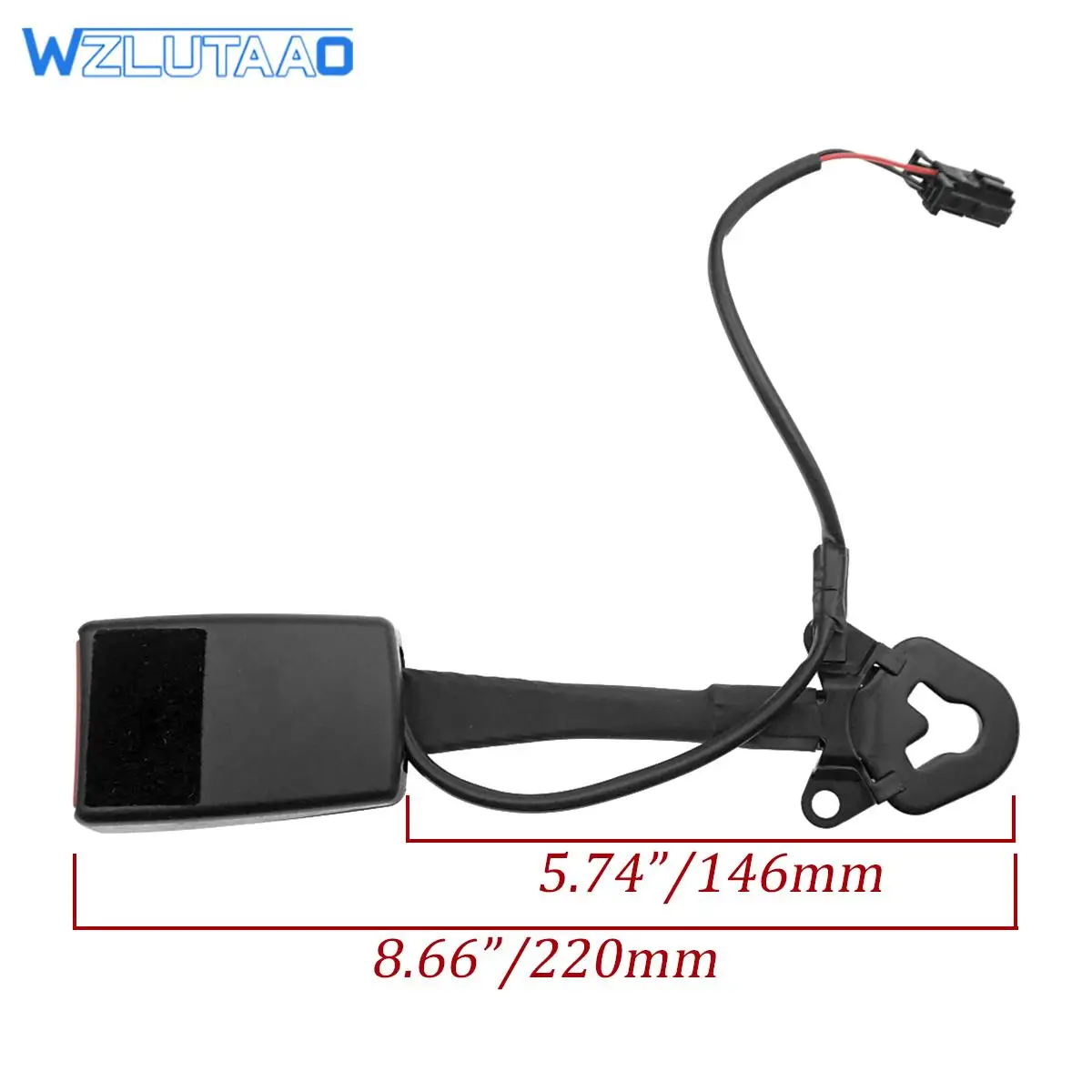 1/2 Pieces 4FD857755 4F0857755 Seat Belt Socket Lock Mechanism for Audi A6 C6 S6 2005-2011 4F0857755A 4F0857755B Car Accessories