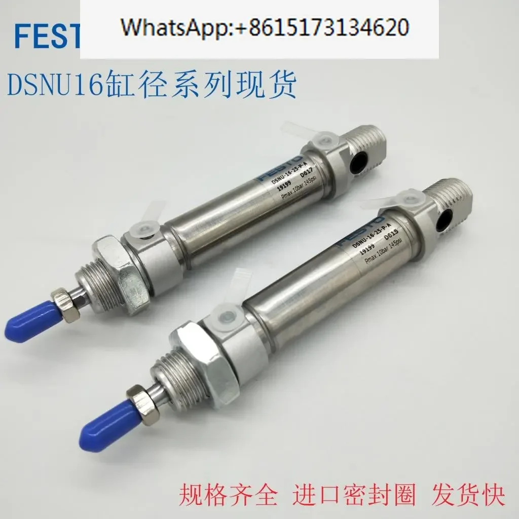 5 pieces FESTO Cylinder DSNU-16-10-15-20-25-40-50-80-100-125-150-P-A DSNU