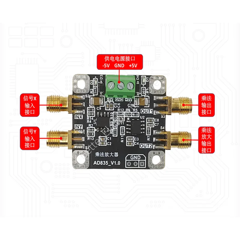 Module amplificateur de multiplication AD835, mélange, double, modulation et démodulation