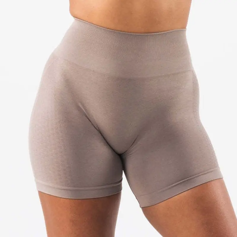 Fitness Hip-Lifting Leisure Spandex Shorts Seamless Sports Spandex Tights Elastic Breathable Leggings Gym Clothing For Women New