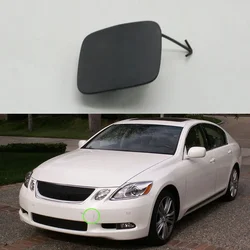 Car Front Bumper Tow Hook Cover Trailer Towing Eye Cap Lid For Lexus GS GS300 GS350 GS430 GS460 GS450H 2005 2006 2007 Unpainted