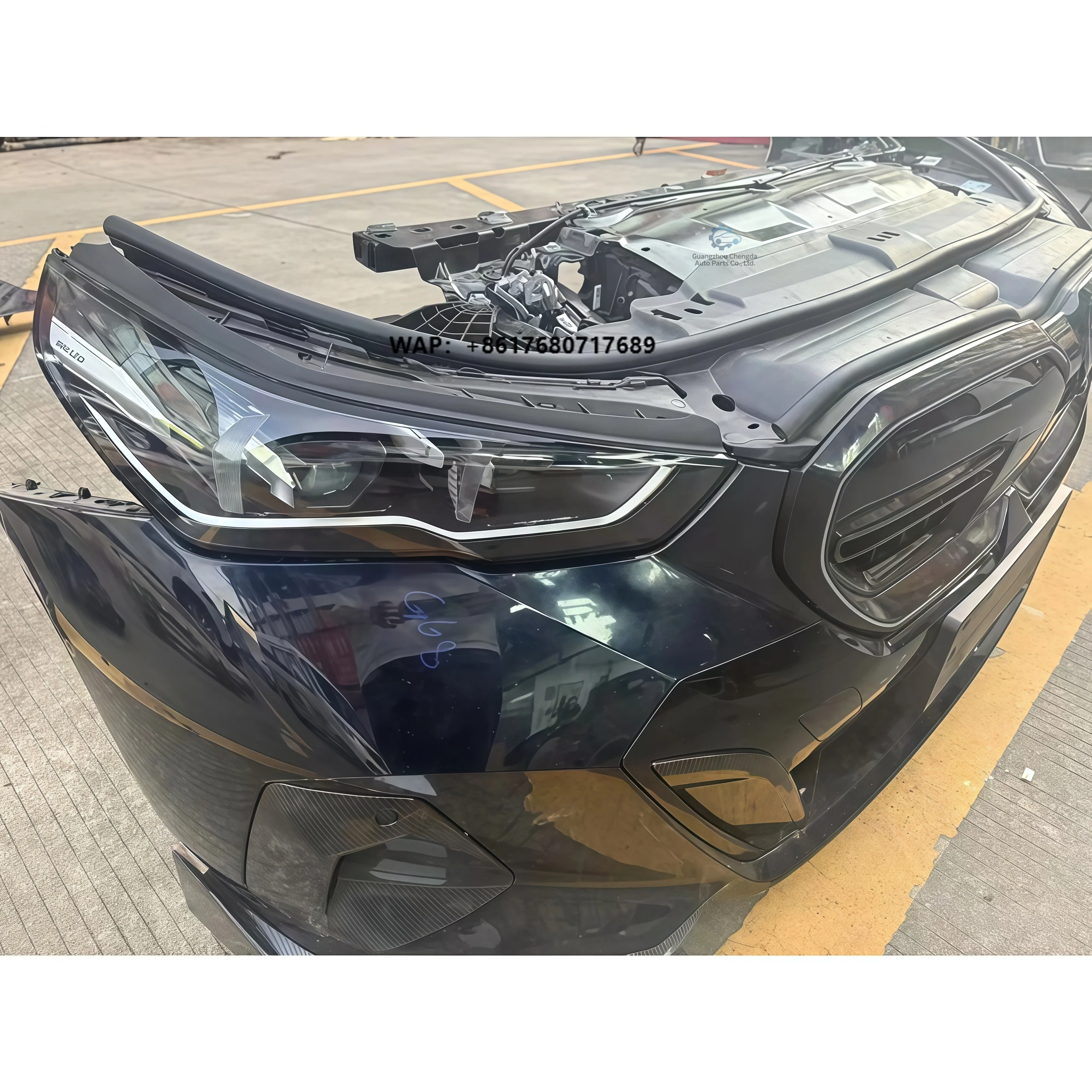 Original Front Bumper Body Kit for 5 Series G60 Plastic Grill Radiator Condition Surround the Radiator the Frame of the Fan