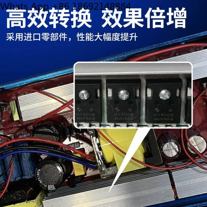 Intelligent high-power inverter big tube 12v provincial power conversion booster genuine