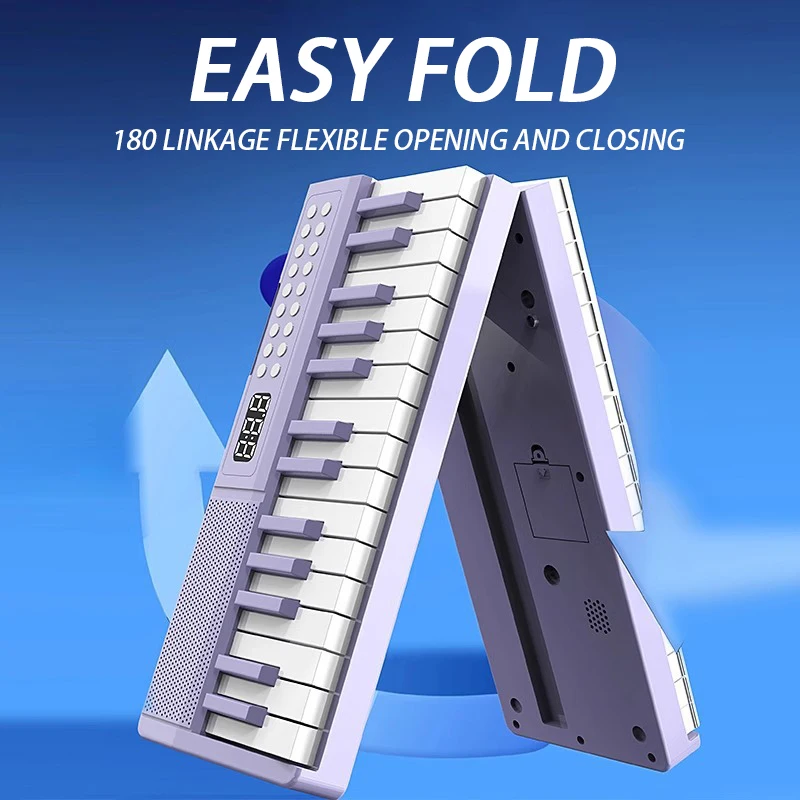 

61/88 Key Electronic Piano Foldable Digital Pianos Keyboard Professional Adults Electric Piano Beginners Musical Keyboards