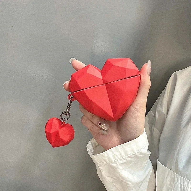 Love Heart Earphone Cases for HUAWEI FreeBuds 5i 6i 5 4i FreeClip Free Buds Pro 2 3 4 Pro2 Pro3Pro4 SE3 Protective Headset Cover - view 2