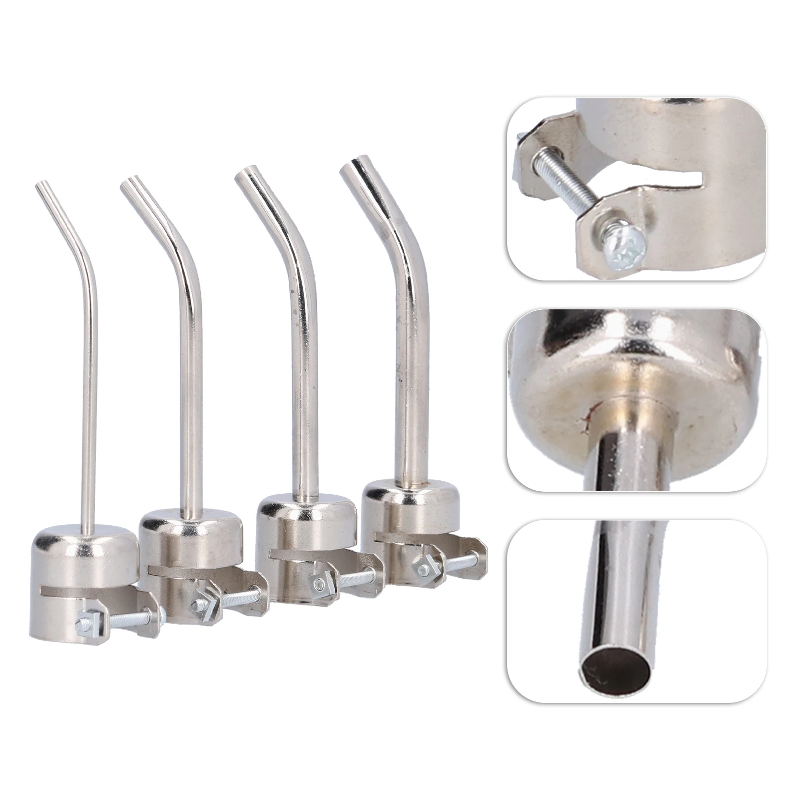 

Hardware Hot Air Gun Nozzle Kit Hot Air Gun Nozzle Kit Lengthened Elbow 850 BGA Soldering Desoldering Station Accessory