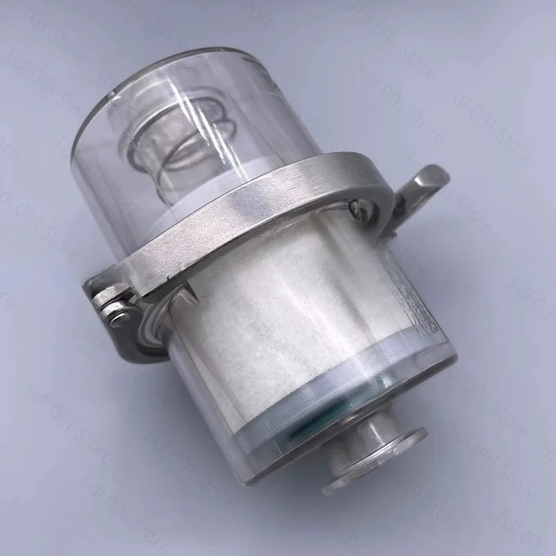 Air leak-free vacuum pump inlet dust particles oil mist oil fume exhaust filter KF25 air-water separator