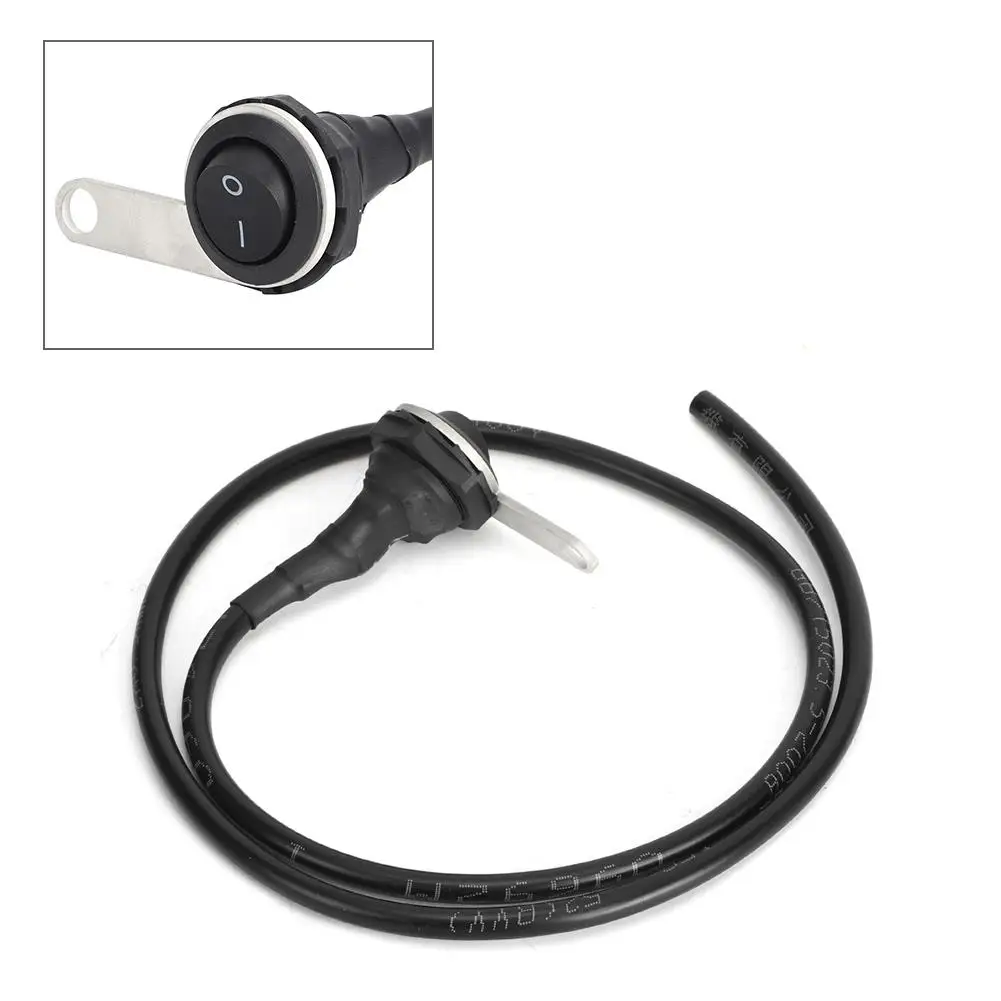 Waterproof Spotlight Handlebar Light Switch for Motorcycle ATVs - Single Steel, 22mm Modification image 5