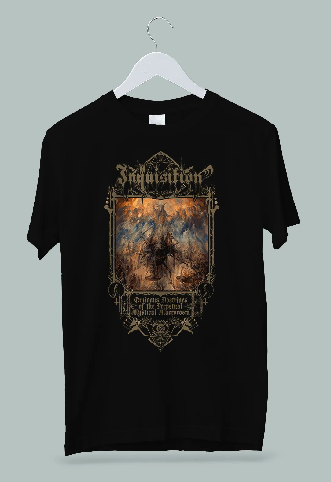 Inquisition Omnious Doctrines Of The Perpetual Mystical Macrocosm T-Shirt S-3XL