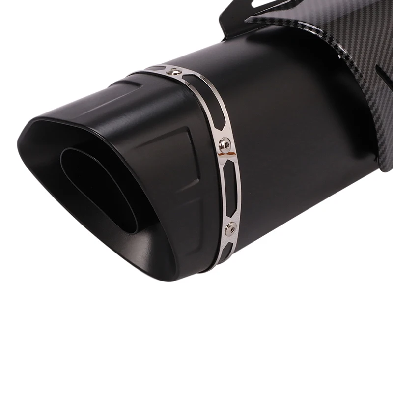 Universal Motorcycle Exhaust Systems Link Pipe Escape 51mm Muffler For MT09 CBR650 Z900 700MT 450SR KTM 390 800X 703RR Tenere700 - view 6