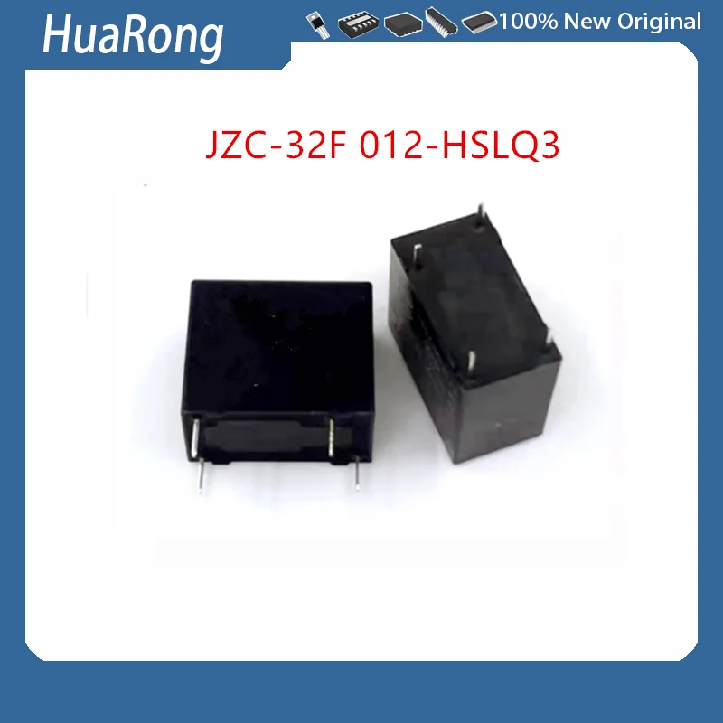 5Pcs/Lot JZC-32F 012-HSLQ3 8A 4PIN PCH-112L2M 12V  H2AK005T 5VDC  10A 5V 5A 4-PIN